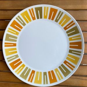 Vintage Midcentury Serving Platter 12.5”